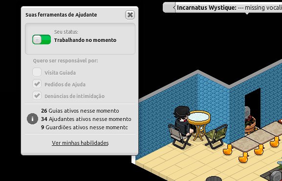 xflashhbb's tweet image. Madrugada de terça-feira. e ainda tem guardião online no @HabboPTBR