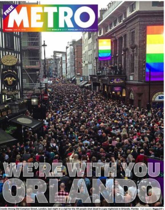 When other papers completely ignored it... Thanks <a href="/MetroUK/">Metro</a>