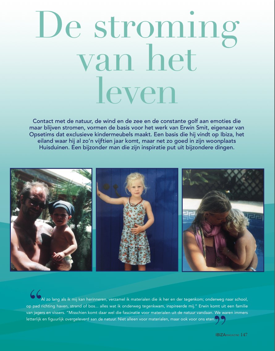 Opsetims's tweet photo. Opsetims met een Leuk stuk in het IBIZA magazine https://t.co/fIOskK86um