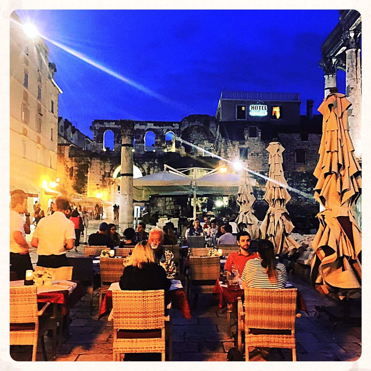 #Lundquistpkg transcendentalist @amylwagner for <a href="/vitaltransport/">Vital Transport</a> near #Smoje - Diocletian's Palace in Split, #Croatia