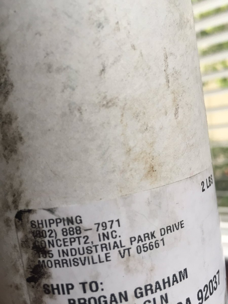 ArgoBatts's tweet image. The new #PositivityAward (donated oar handle) arrives from the good people in the Northeast! Cc/thank u @concept2