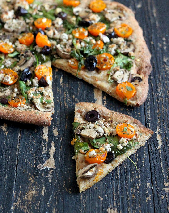 MyVeganMealPlan's tweet photo. #glutenfree whole wheat crust  used for this roasted tomato, mushroom &amp; black olive #vegan veggie #theveganmealplan https://t.co/NtxJpvdIKX