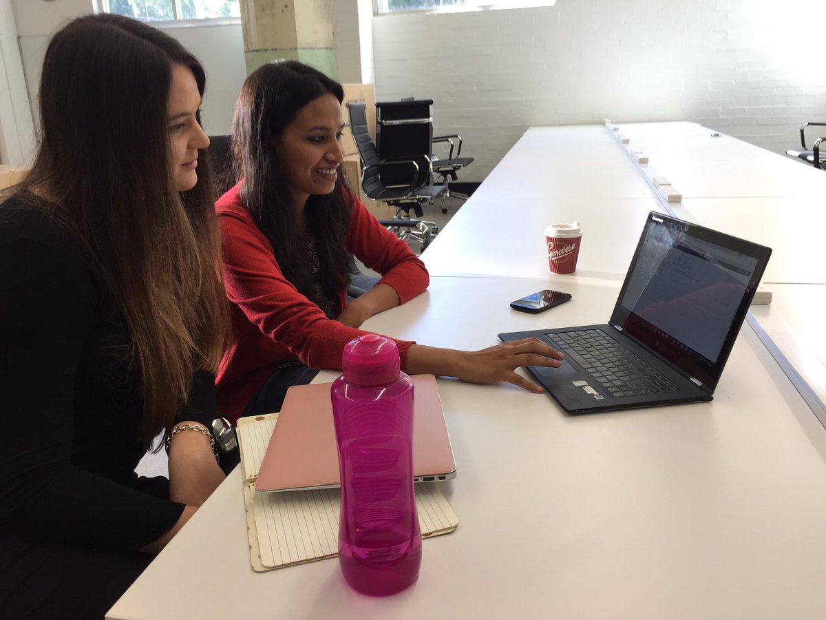 Murray's tweet photo. Learning about @Confluence from Moi from @CarNextDoor_OZ. It's amazing! #yayprocesses #StartupAUS https://t.co/4Ta3E0bHp7