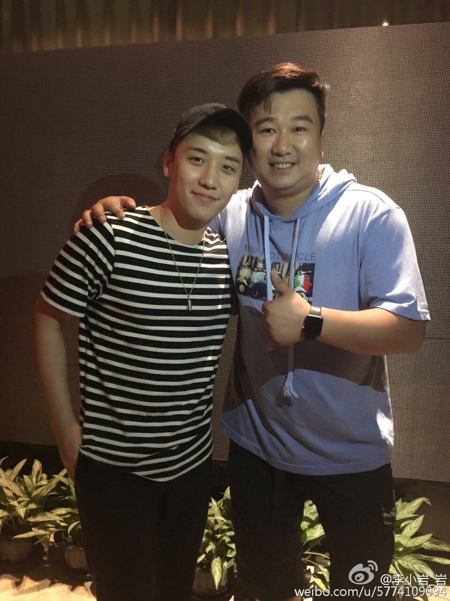 160614 李小岩_岩's Weibo update with Seungri