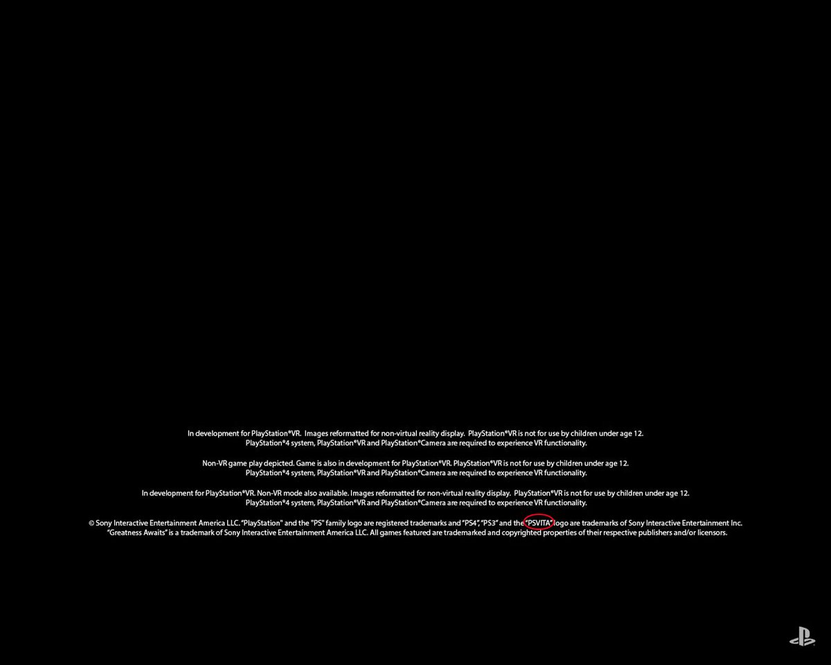 #PSVITA was actually mentioned at #E32016 #SonyE3