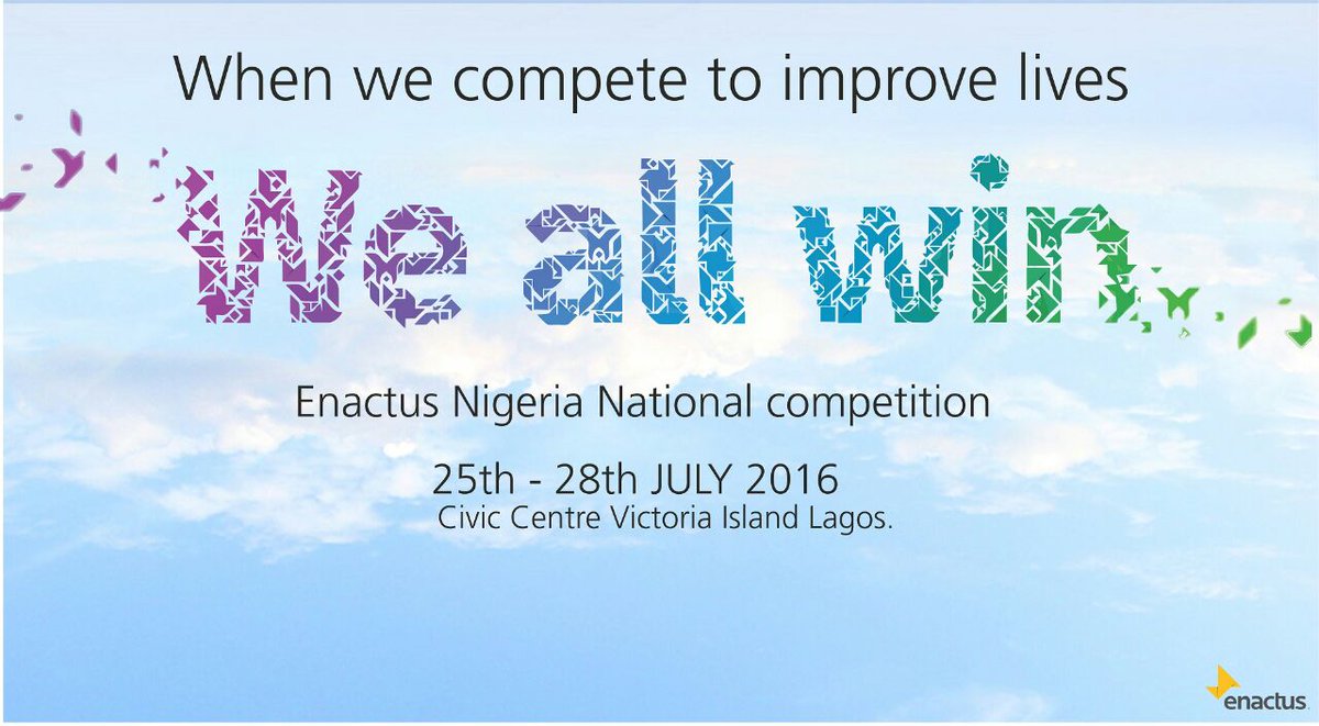 SMARTRECOVERY10's tweet photo. We are so excited Enactus Nigeria National Competition is here. 
25th -  28th July 2016
@enactus @MichaelAjayi3 https://t.co/9j9JK5Gb9B