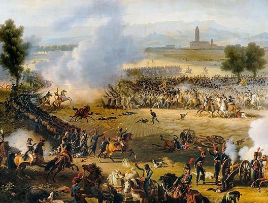 Omonchateau's tweet photo. #LeSaviezVous C'était un 14 juin 1800, Bonaparte bat (de justesse) les Autrichiens à Marengo. https://t.co/FLtl1LO2Du