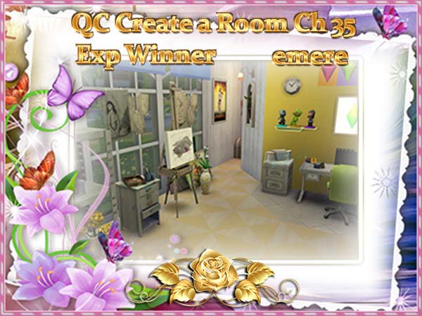 cbear1313's tweet photo. QC Create a Room Ch35 Winners #TheSims4 #TheSims #cbear1313 #QCcomp Found Here: https://t.co/kNcsizVMnr https://t.co/B3xeurXx1S