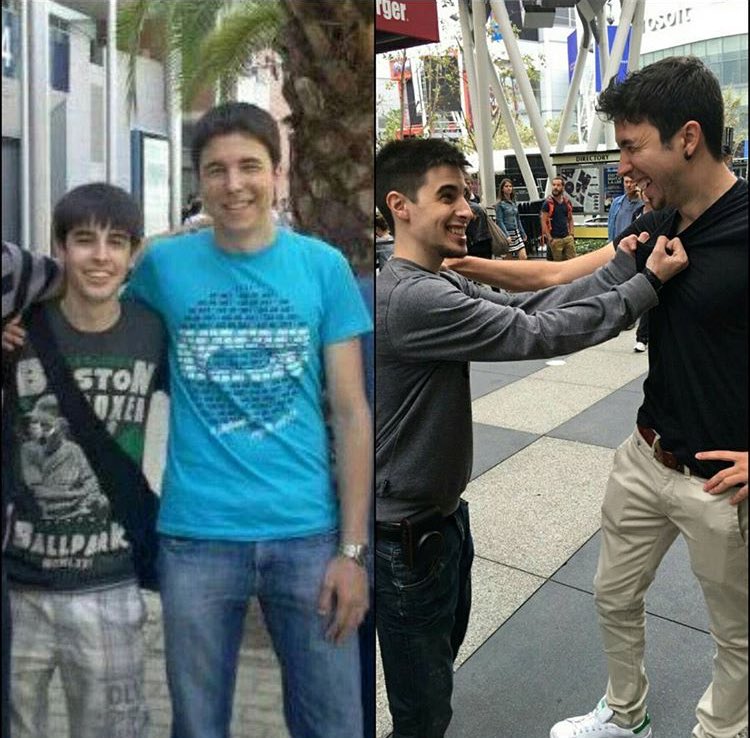 aLexBY11's tweet photo. 5 años de diferencia (by miiccaa03 en Instagram) @WillyrexYT https://t.co/hj2nHcms0a