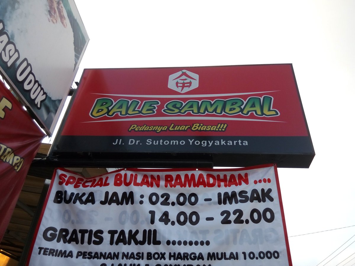 Tempat Makan Enak di Jogja ala Pedasnya Bale Sambal