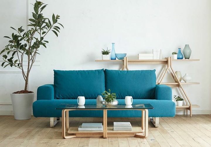 工業デザイナー奥山清行氏デザインのシェルフ「アーチ」。お気に入りの