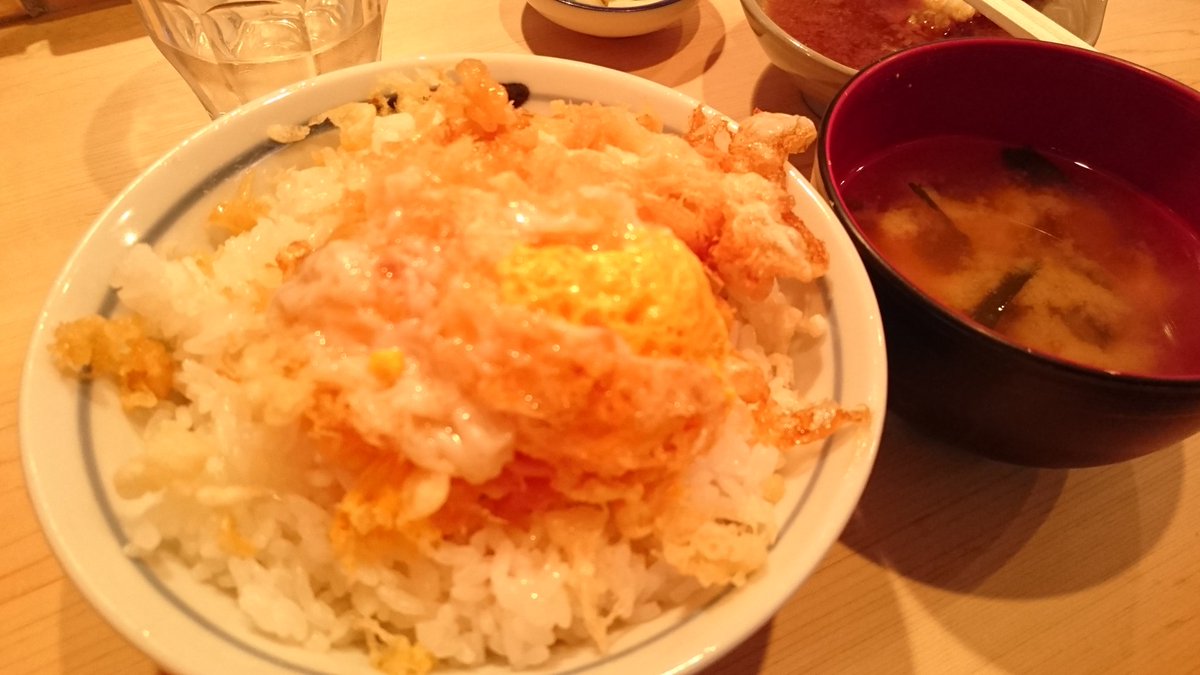 ninomy617's tweet photo. 前にしやがれでニノさんが行ってた高円寺の天すけでたまごランチ食べた〜！腹いっぱい(揚げ物が7種出てくる) https://t.co/MEWwHhsGt4