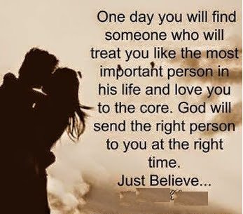 from_android's tweet image. One #day you will find someone who will treat you like the most important person in his #life and #love you...