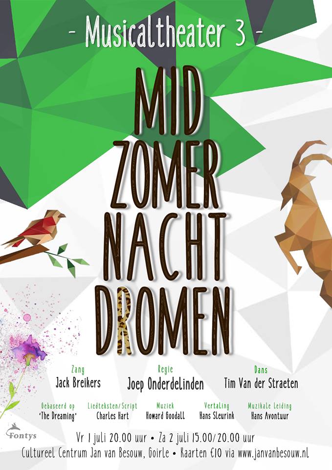 Musicalsites's tweet photo. 'Midzomernachtdromen' door derdejaars Fontys Musicaltheater. Lees meer op https://t.co/z7lSeHwYKq @ccjanvanbesouw https://t.co/PyPLbCcvse