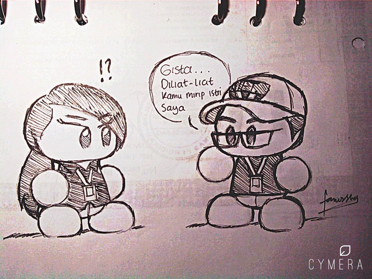 FarizShadier96's tweet image. Gista &amp;amp; Mas Tama @netmediatama @GoodNETPeople @gistaputri @wishnutama #fanart