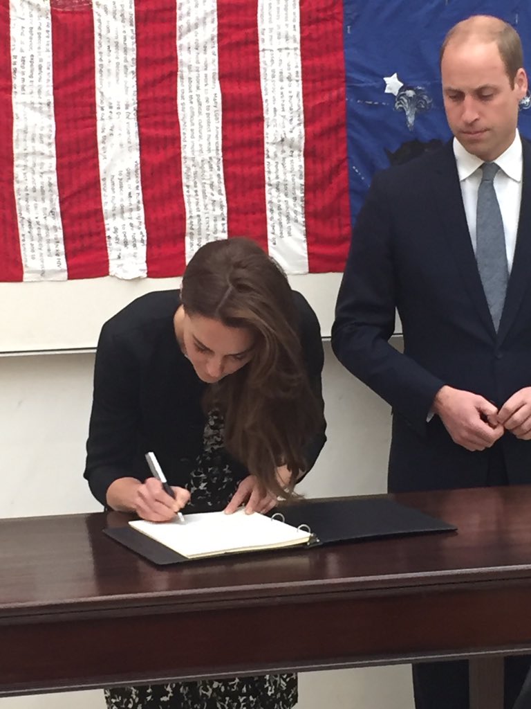 KensingtonRoyal's tweet image. The Duke and Duchess offering their condolences for the victims of the terrible attack on Orlando's Pulse nightclub