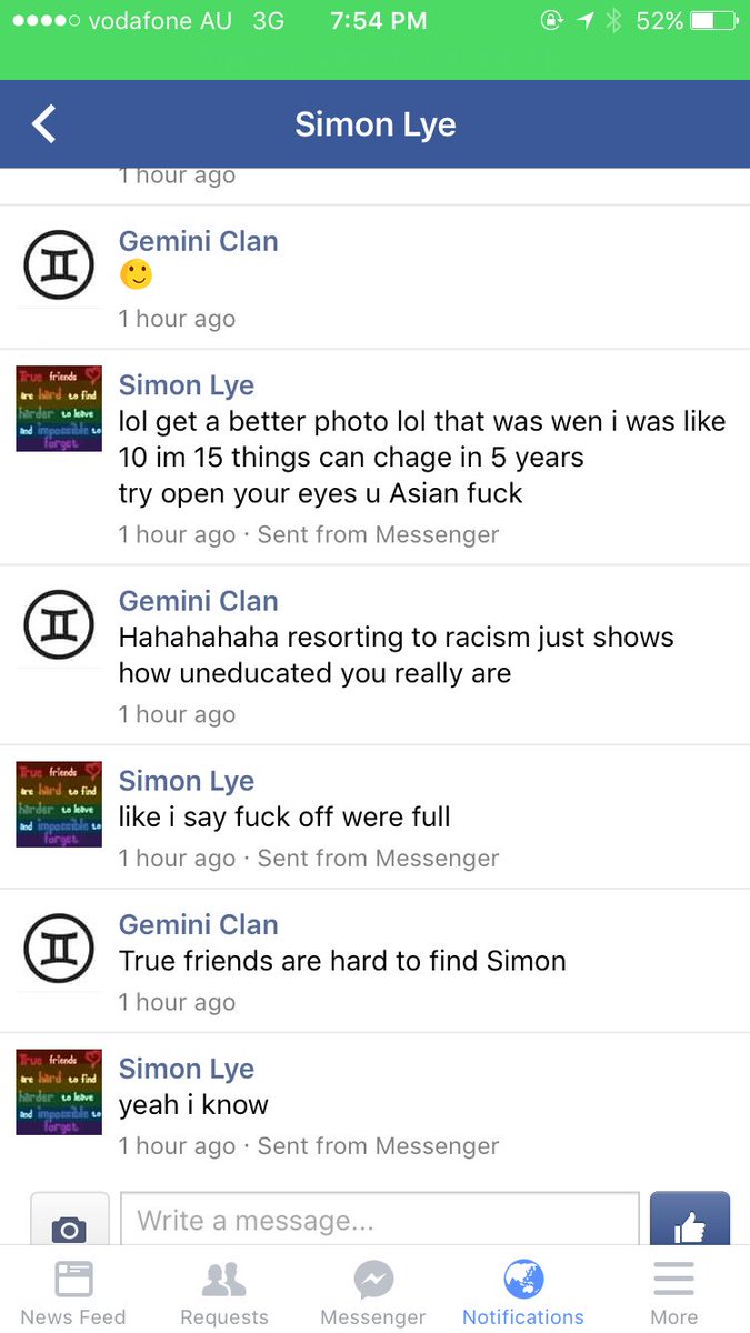 gemini_quasar's tweet image. Guys, as you can see Simon here is a little racist. Retweet and let's bring awareness! #MethodToMadness #stopracism