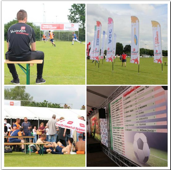 Ruim 650 deelnemers en supporters hebben genoten van een sportief en perfect toernooi! #Trimetal #Voetbalfestival