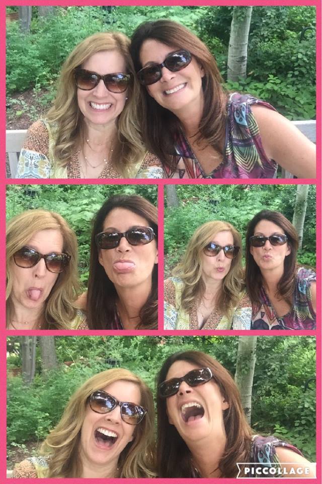 KitHinkle's tweet image. I never do this-  just make silly selfies with a friend.  Thanks, Michelle, for twisting my arm!