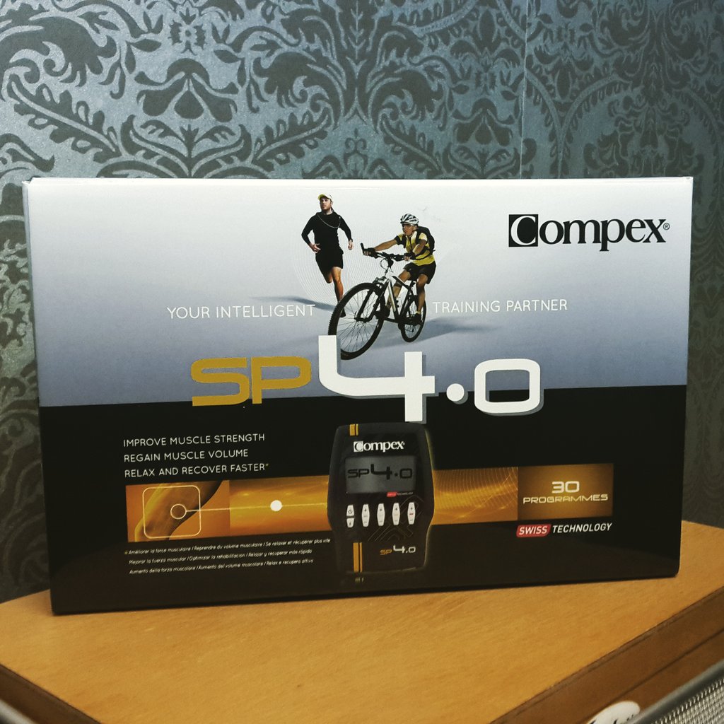 KustomFitStudio's tweet photo. This is it folks... The #COMPEX #SP4.O home #EMS device. The device of choice for athletes like @CrystalAndDean. https://t.co/467O5SrHI3
