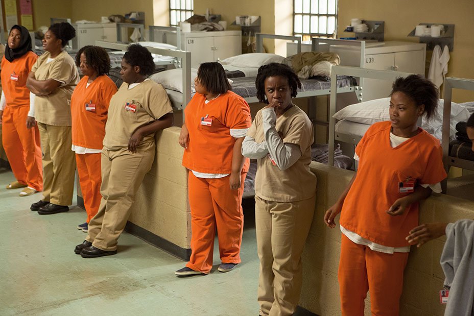 THR's tweet photo. #OITNB season 4 review: The bottom line? "Still hooked" https://t.co/EgVXEIN4Bf https://t.co/IKtbMeXOB5