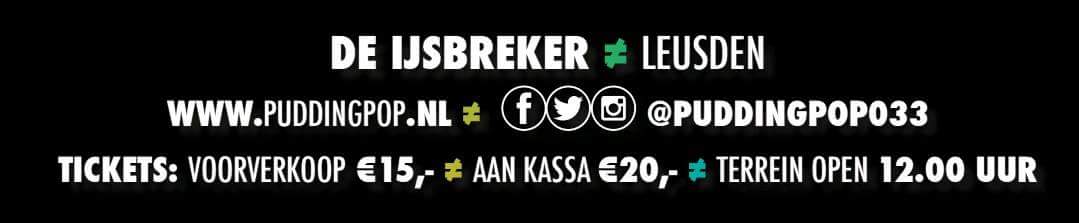 Zaterdag is het zover; de 31e editie! Kaarten bestel je gemakkelijk via de oranje button => puddingpop.nl