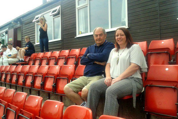 Howzat! Seats from the Britannia Stadium find a novel new home... #StokeCity #SCFC goo.gl/ZKdcQ6