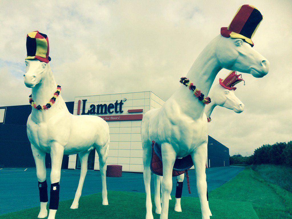 Een beetje paardenkracht nodig <a href="/BelRedDevils/">Belgian Red Devils</a> ? #lamett
