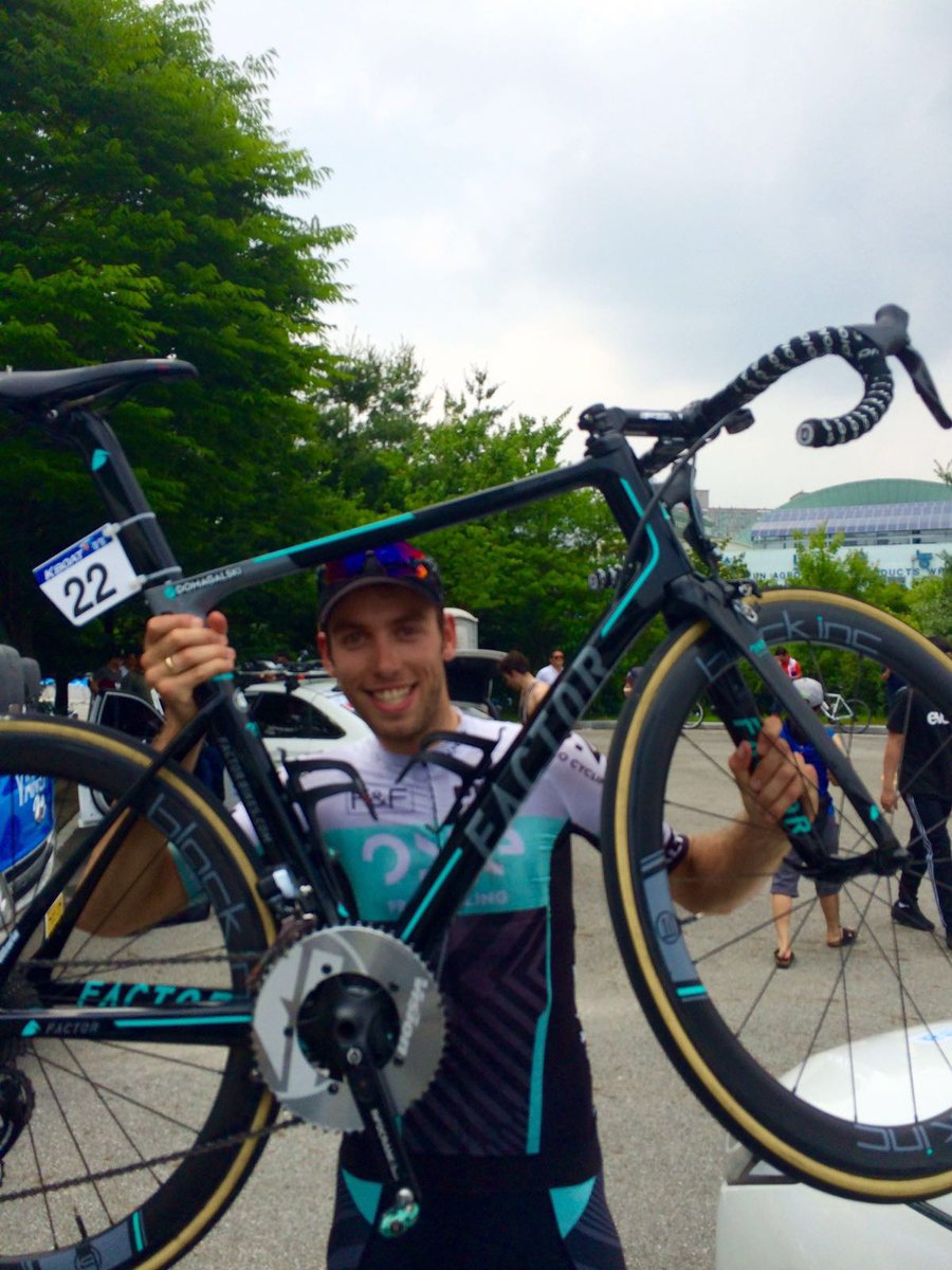 Amazing bike ONE-S <a href="/FactorBikes/">Factor Bikes</a>!!!
I tried it for the first time and I won 2 stages <a href="/TourdeKoreaEN/">Tour de Korea 2016</a>  @ONEProCycling