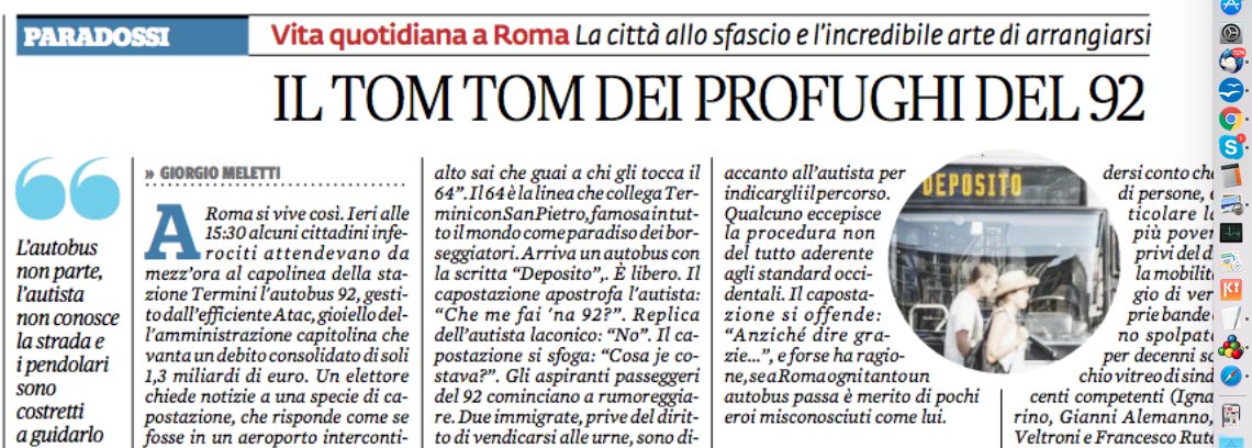 giorgiomeletti's tweet photo. La mia dichiarazione di voto per il cane lupo, senza offesa per la Raggi. Oggi sul @fattoquotidiano https://t.co/cNcrSqLEpS