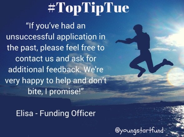 #TopTipTue #YoungStartfund