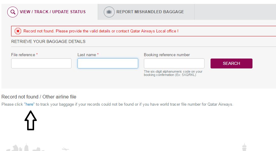 Qatar Airways on Twitter "badalkk It does work. Use the world tracer