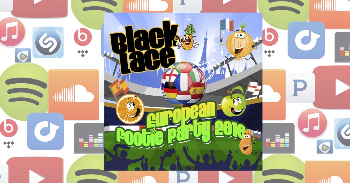EUROPEAN FOOTIE PARTY 2016!
FIND THE ALBUM HERE: BlackLace.lnk.to/FootiePartyFa  #EURO2016