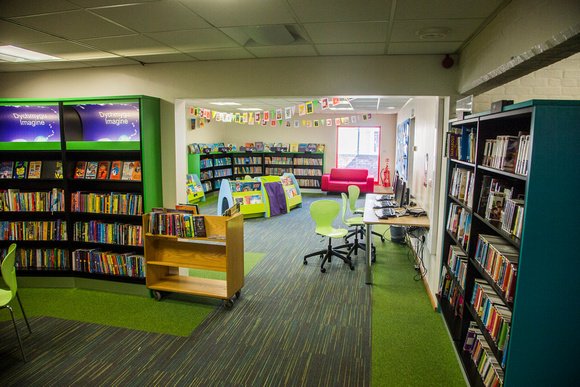 LibrariesWales's tweet image. Library of the month: Rhyl Library! #libraryofthemonth @denbslibs