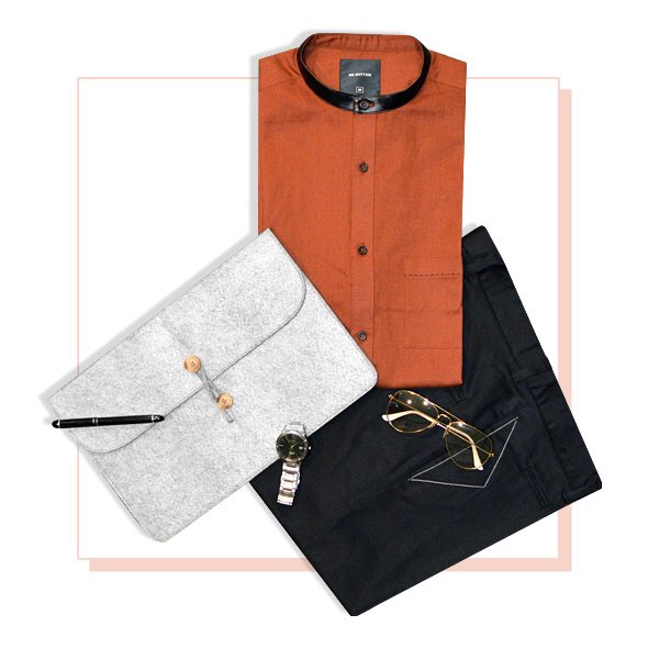 MenatMrButton's tweet image. #OOTD 
It is just another day and we are crushing on solid coloured shirts! 
#mrbutton #feelsharp