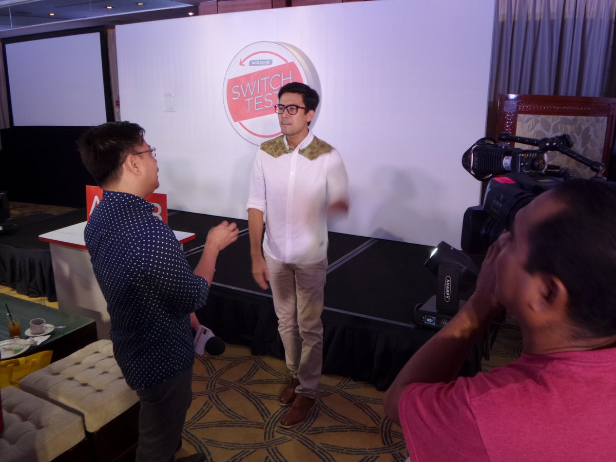 inquirer_libre's tweet photo. NOW: @TessaValdes & #ChristianBautista 4 @WatsonsPH #SwitchTest event @ @MakatiShangriLa @inquirerdotnet @diyarista https://t.co/tRcVG4SMGo