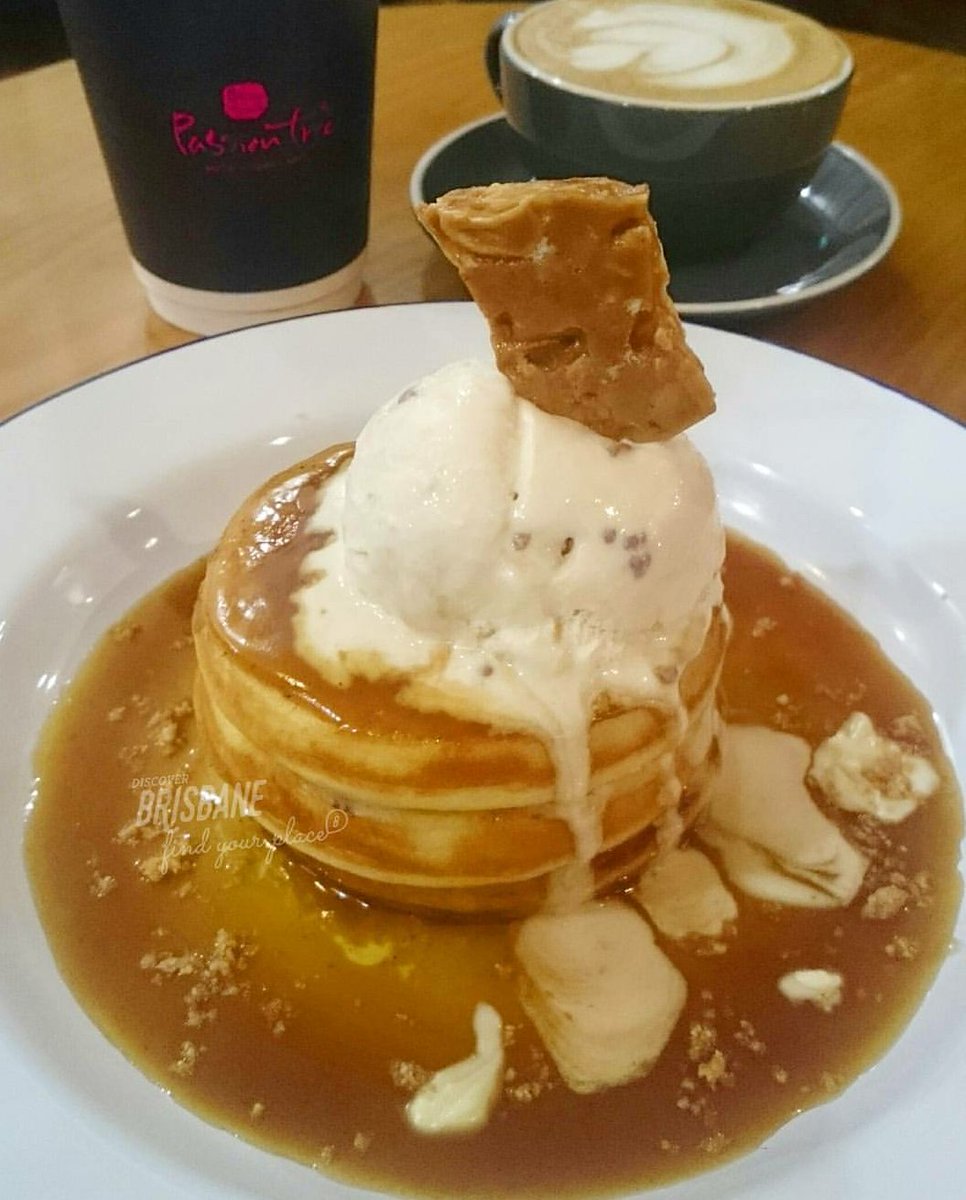 disinfodisrupt's tweet photo. Salted Caramel pancake stack! Body now on point๐#passiontree #pancakes #brisbane #discoverbrisbane #brisbanecity https://t.co/YUEmAVfeCv