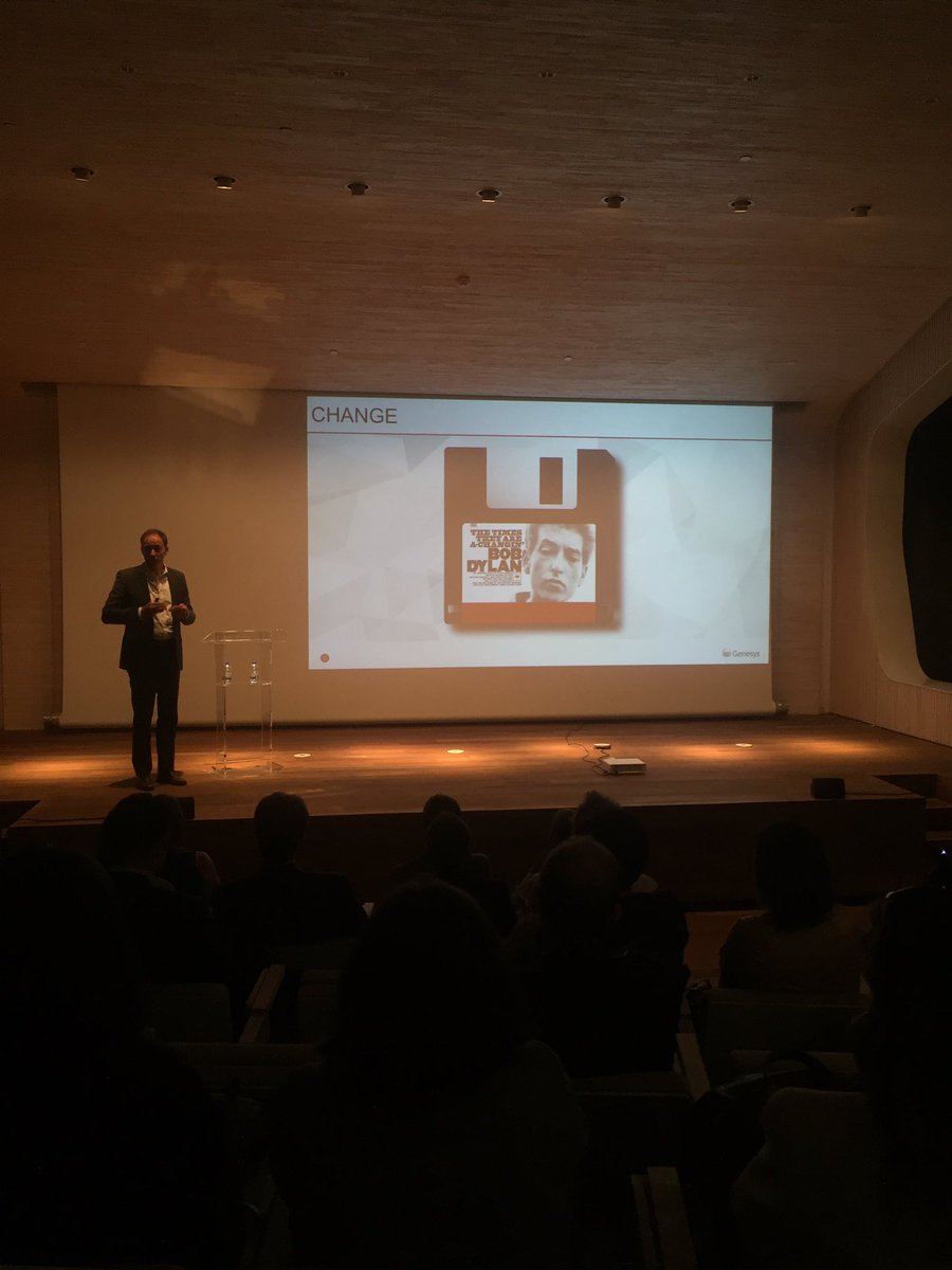ElenaPueyo's tweet photo. #UserSummitMadrid @Genesys The dynamics of the change!! https://t.co/gUrFVaMFtG