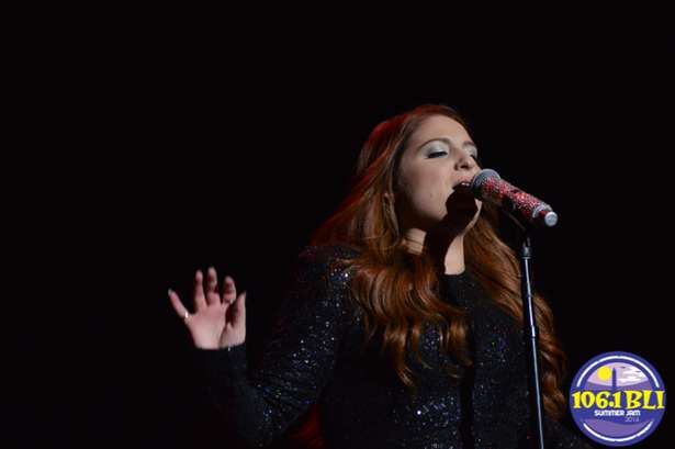 1061BLI's tweet photo. Its all about #ChristinaGrimmie! Tribute from @Meghan_Trainor at #BLISJ https://t.co/HP70TUf3HC @DJTYLERB https://t.co/70FpGoJLlY