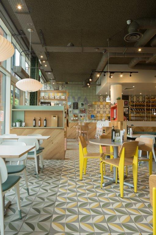 designworkstile's tweet photo. Hungry? Go visit @ASKItalian Manchester and don't forget to get a good look at those bespoke #Odyssey #tiles https://t.co/c3x3Cjp0oD
