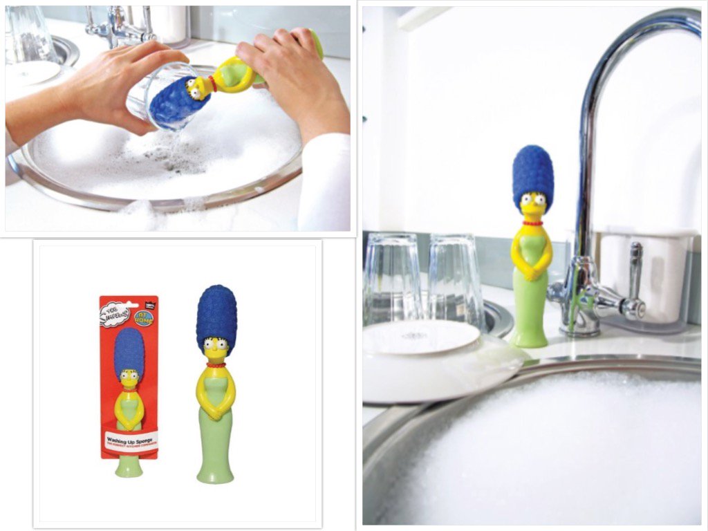Una simpatica spugnetta lavapiatti a forma di #MargeSimpson su Sweet Chili. bit.ly/SpugnettaLavap…