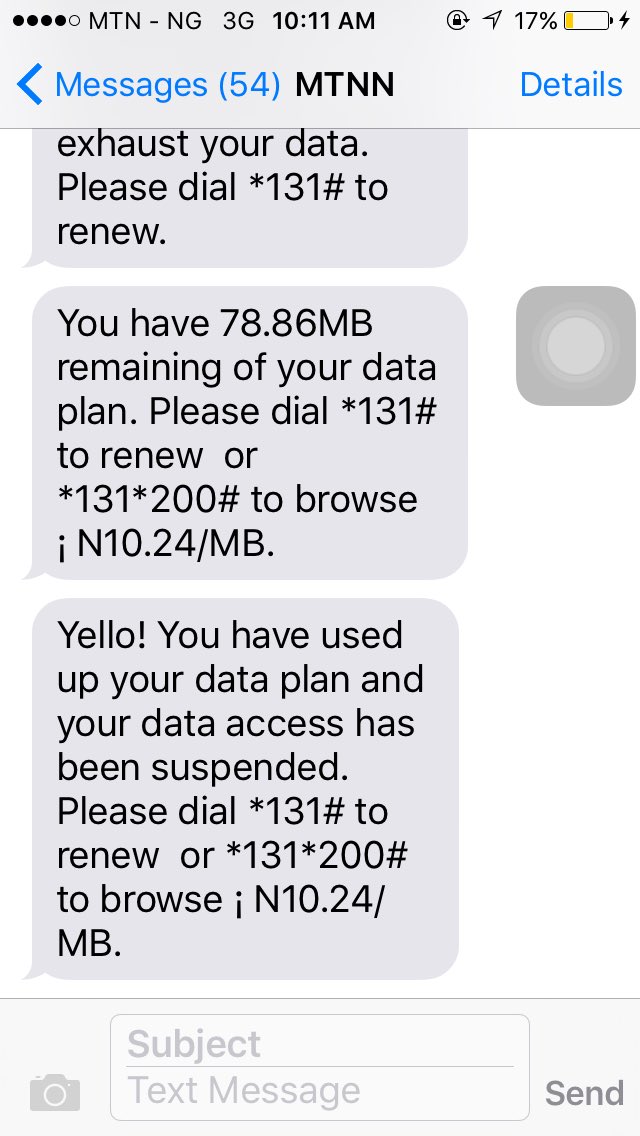 Zallah__'s tweet photo. Just After complaining I get this, does one tweet now consumes 76MB? @MTN180 no God will punish you people o. https://t.co/JneGPyWeWn