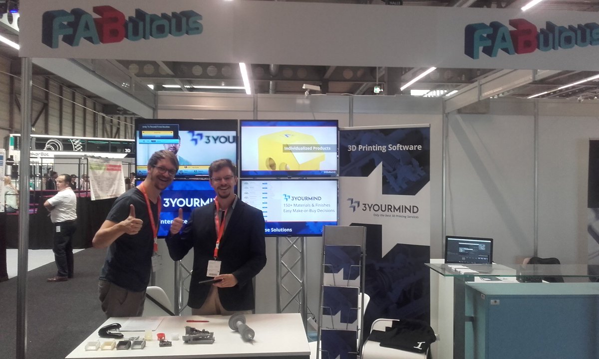 FABulous_FI's tweet image. Visit the #FABulous startups at Hall 2 Stand 800 at @FabCon3D #3dprinting #manufacturing  #tech @FIware