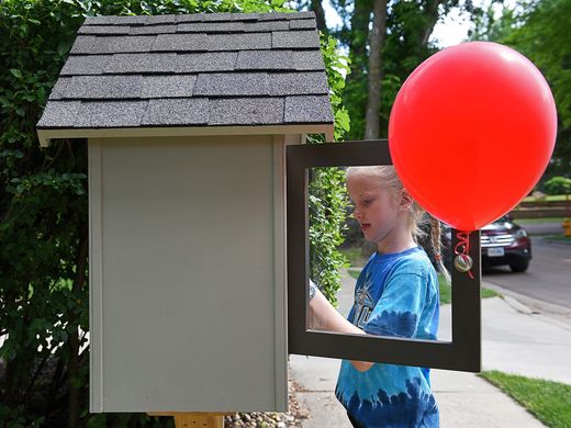 argusleader's tweet image. 9-year-old girl opens Little Free Library in McKennan Park neighborhood to encourage reading argusne.ws/1Q11g39