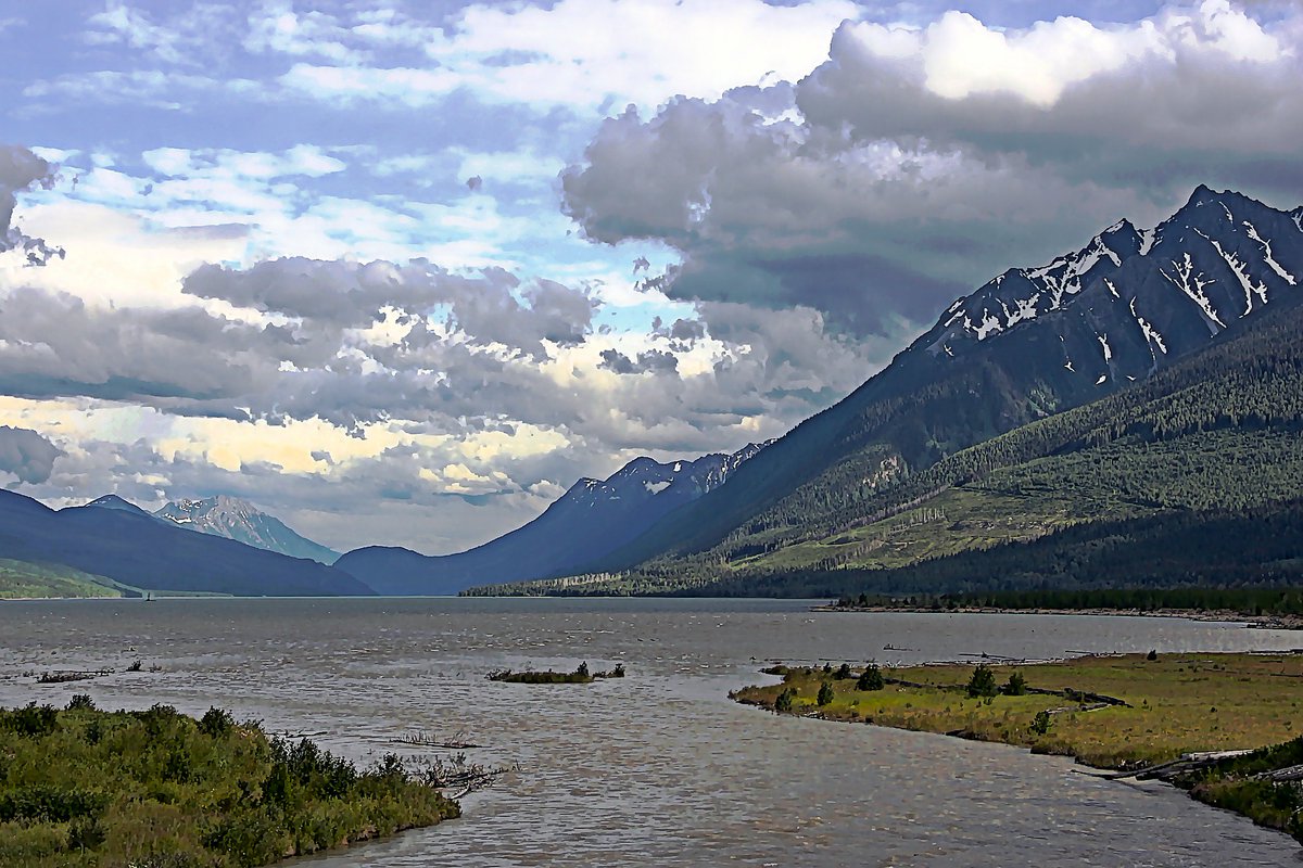 COGsimplybetter's tweet photo. Kinbasket Lake, a Columbia River reservoir, #BC #Photo: Marek Ślusarczyk #travel #nature https://t.co/i9K357C8nj