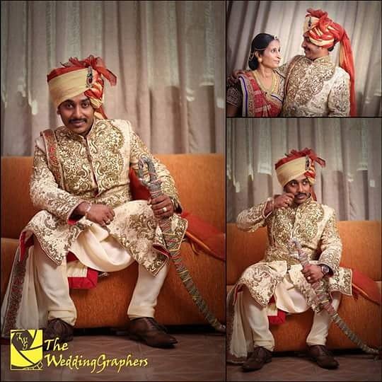TheWeddingGraph's tweet image. The Dashing groom and his Tashan! 
Captured by #theweddinggraphers