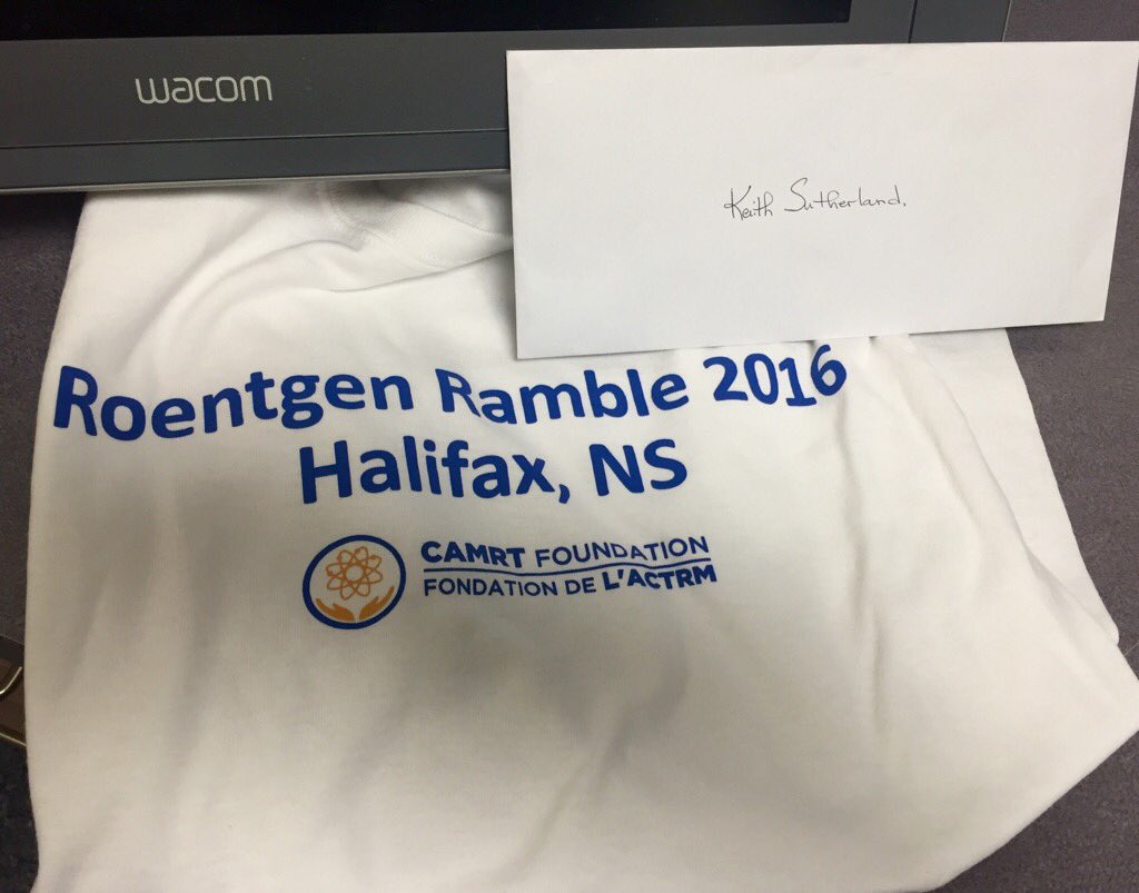 SutherlandKeith's tweet photo. Found on my desk today! Thank you to the @CAMRT_ACTRM Foundation for supporting MRT education! #CAMRT2016 #CAMRT https://t.co/BNoa0GwmOK