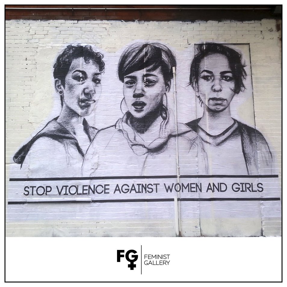 FemGallery's tweet photo. Really great graffity in New York City.
#feministgallery #equality #feminism #protest #graffity #stop #violence https://t.co/HYTr7mtD19