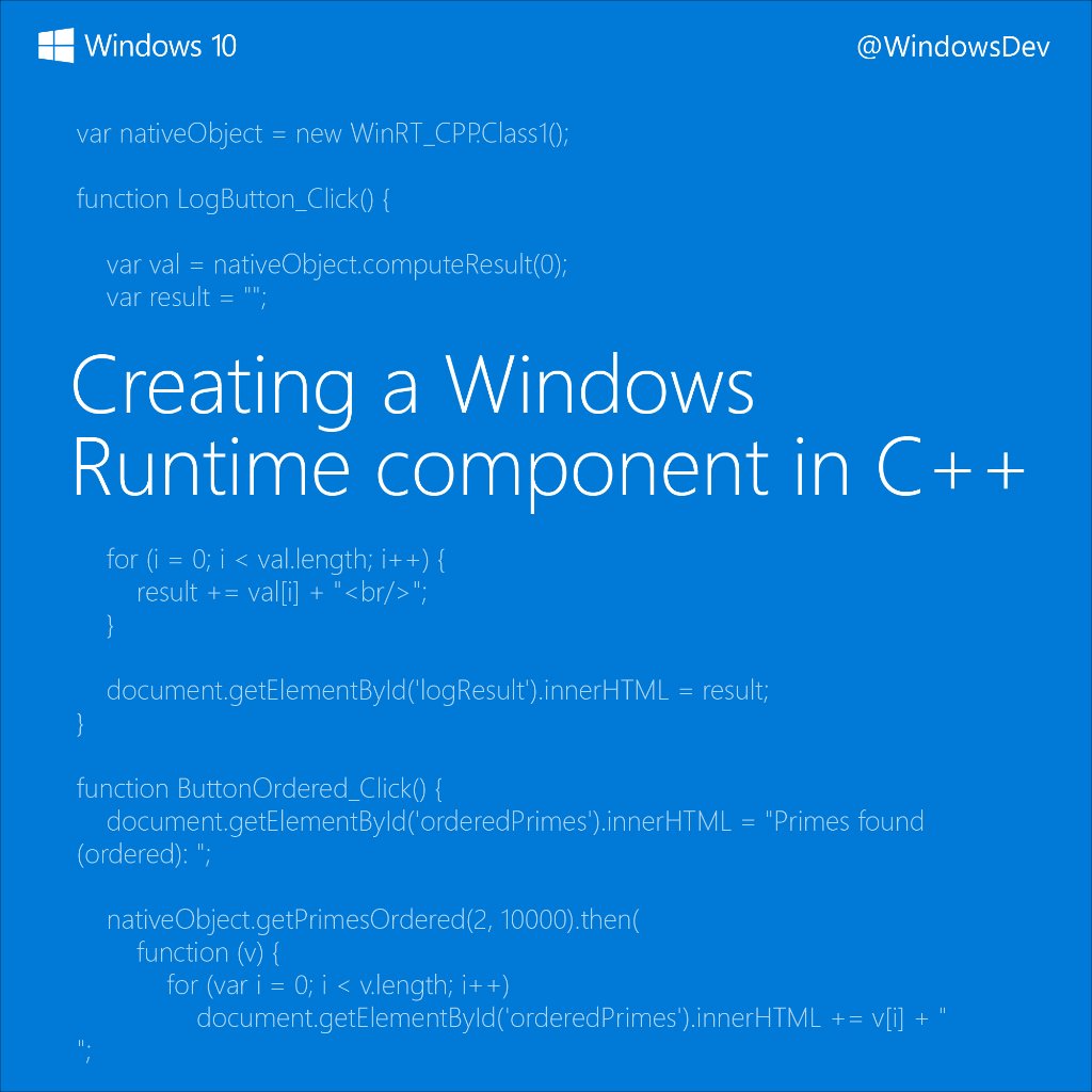 Windows Developer On Twitter Learn How To Create Windows - 