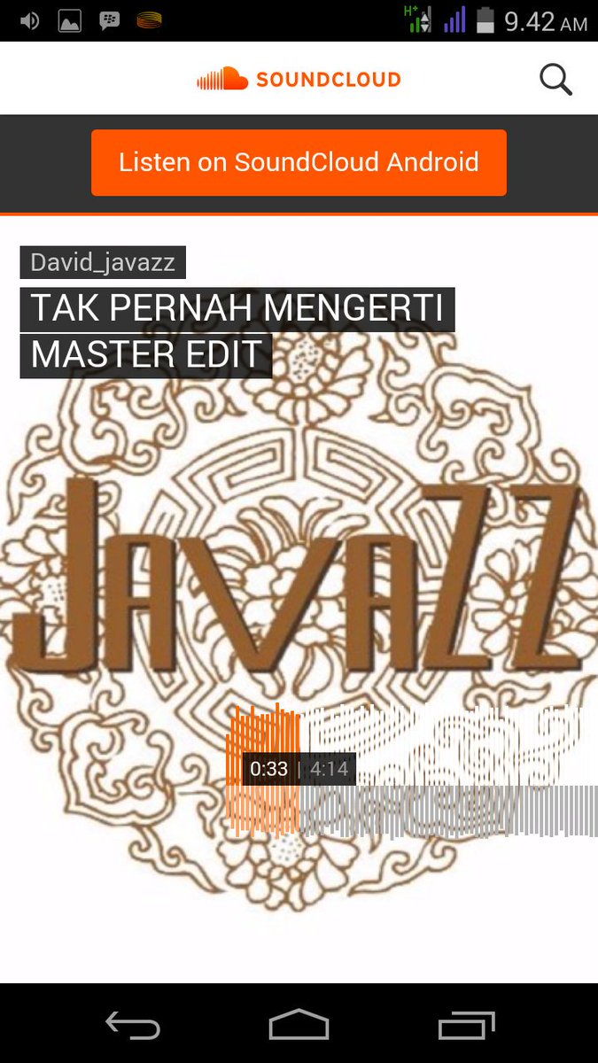 Like n denger.in ya kawan